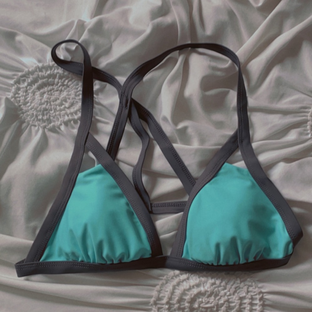 Triangle bikini top